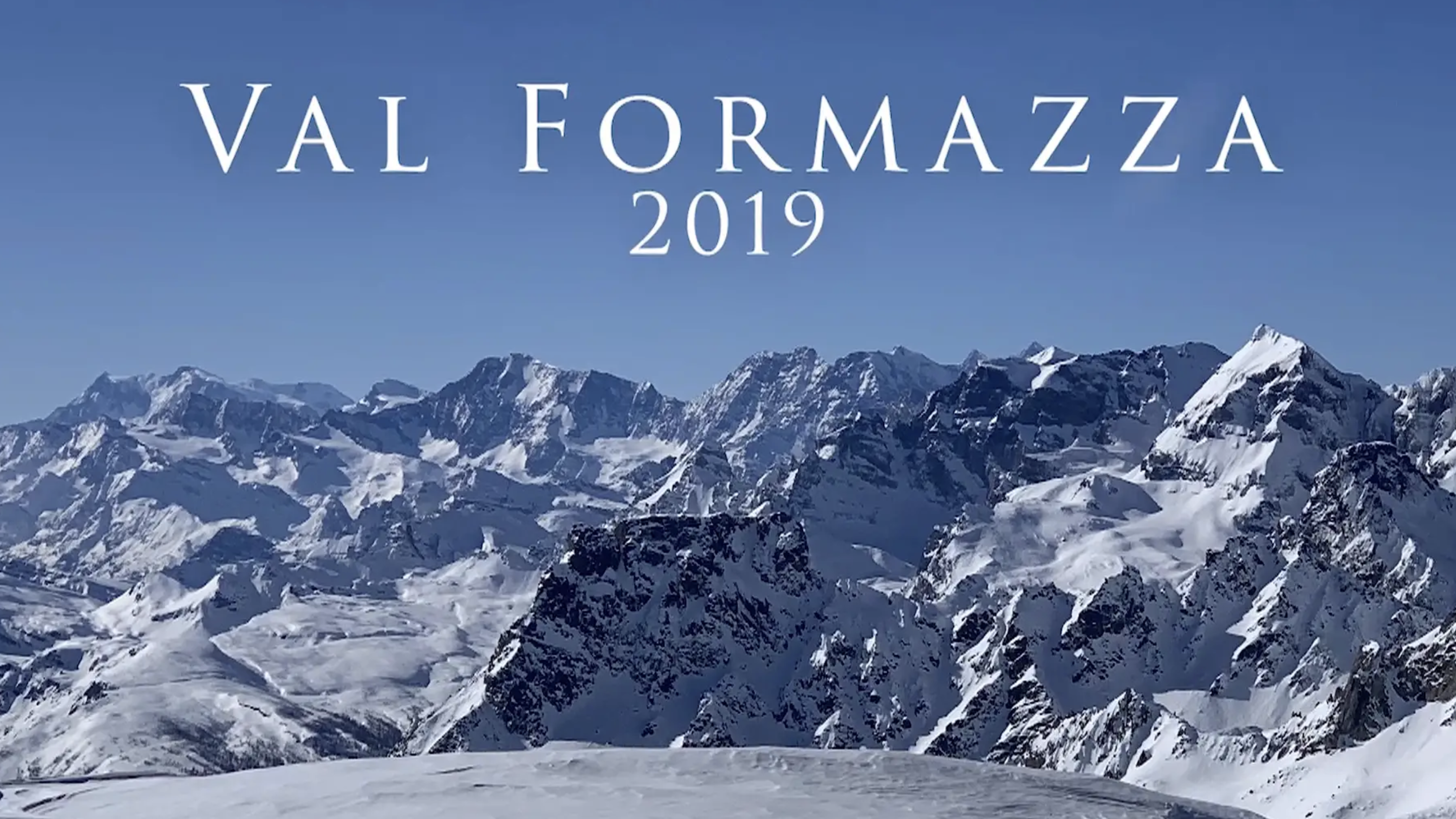 Sports Video - Heli Skiing Val Formazza